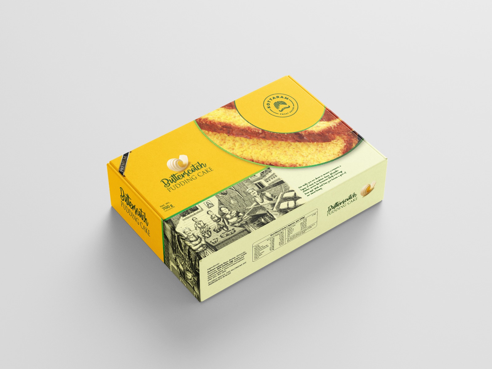 Rich Plum Round Tin 800g